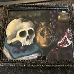 framed of life & death still life 8x10