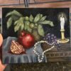 canvas of life and death still life original 8x10