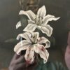 print lillies 8x10