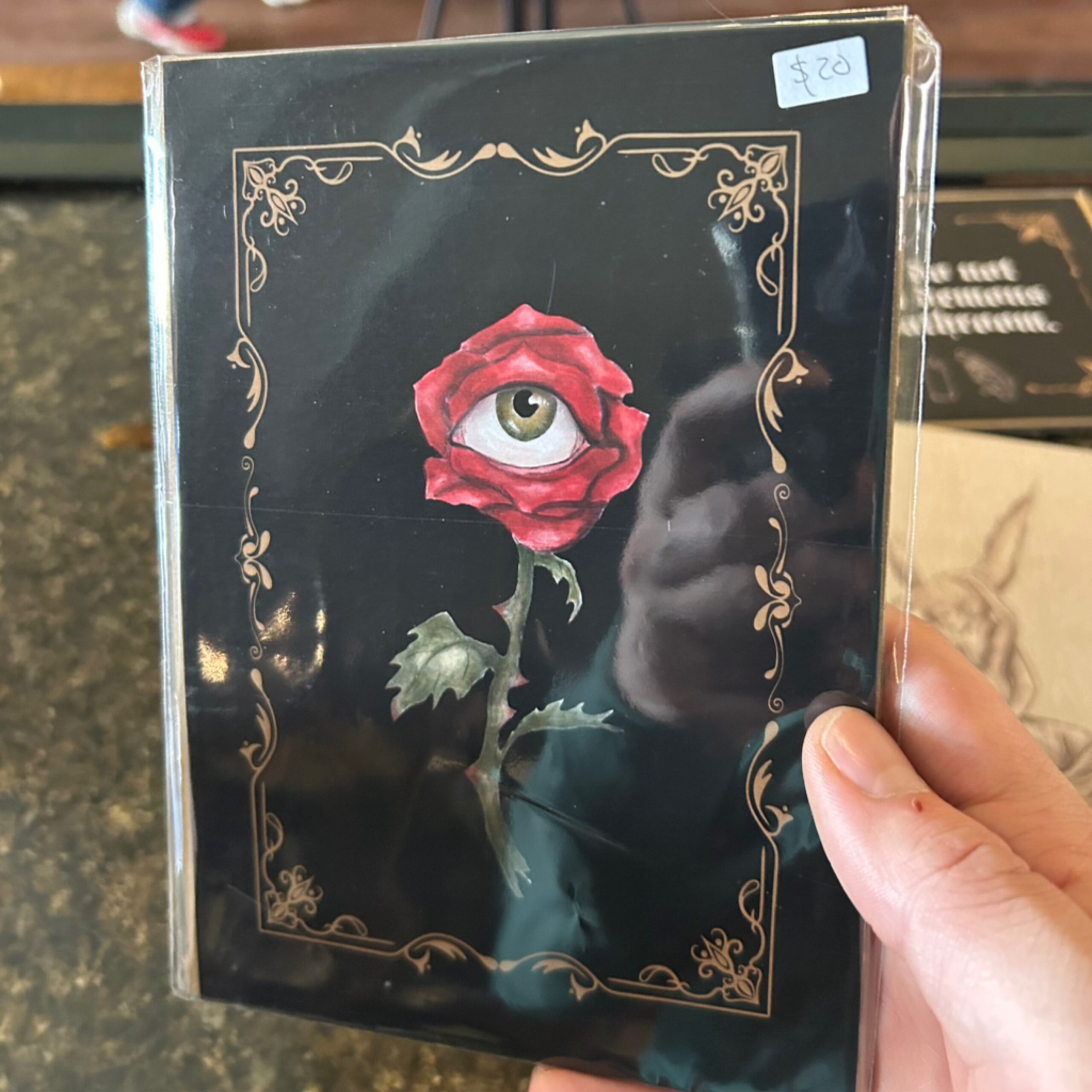 print rose & eye print 5x7 print rose & eye print 5x7