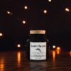 sleepy hollow apothecary vintage halloween autumn candle: vintage green apothecary jar w/ cork lid (7.0 oz)