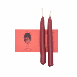 clavo red ritual candle (passion) 15gr x 13cm: pack 2 candles