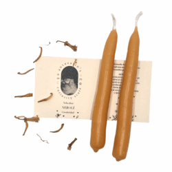 neroli orange ritual candle (creativity) 15gr x 13cm: pack 2 candles