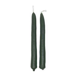 dark green fig leaf ritual candle (green magic) 15gr: pack 2 candles