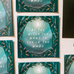 be the witch 3" magnet