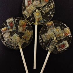 mystical tarot card lollipops