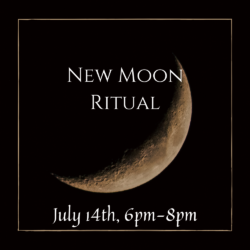 july new moon ritual suncatchers