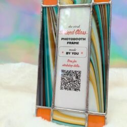 September Stained Glass Photobooth Picture Frames Workshop – One Day Class