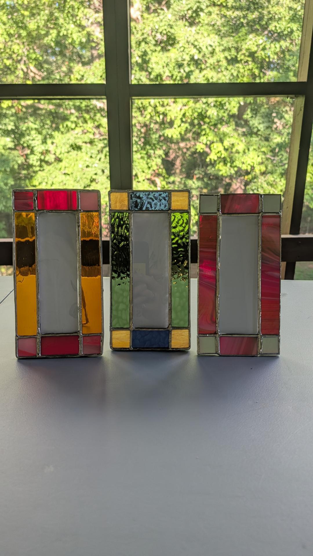 September Stained Glass Photobooth Picture Frames Workshop – One Day Class - Image 5