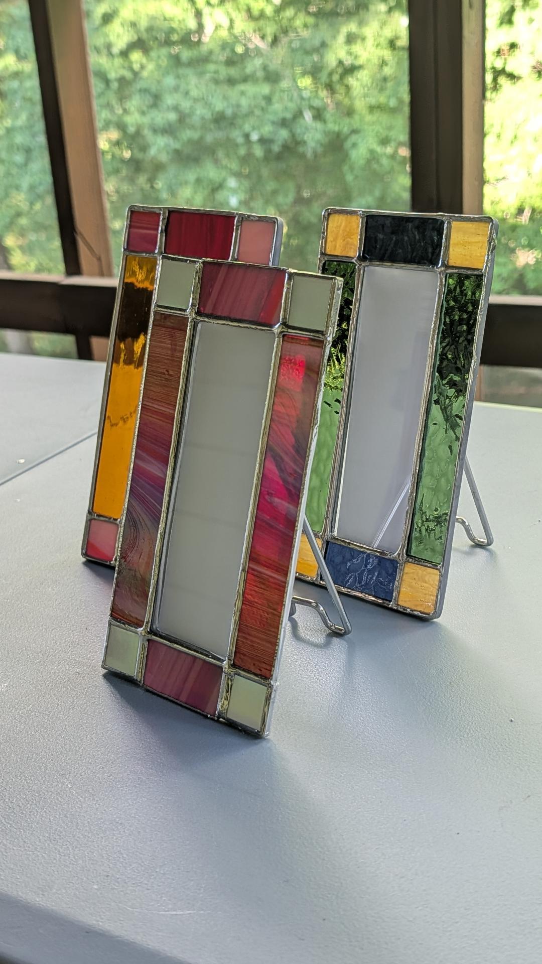 September Stained Glass Photobooth Picture Frames Workshop – One Day Class - Image 2