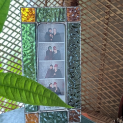 September Stained Glass Photobooth Picture Frames Workshop – One Day Class