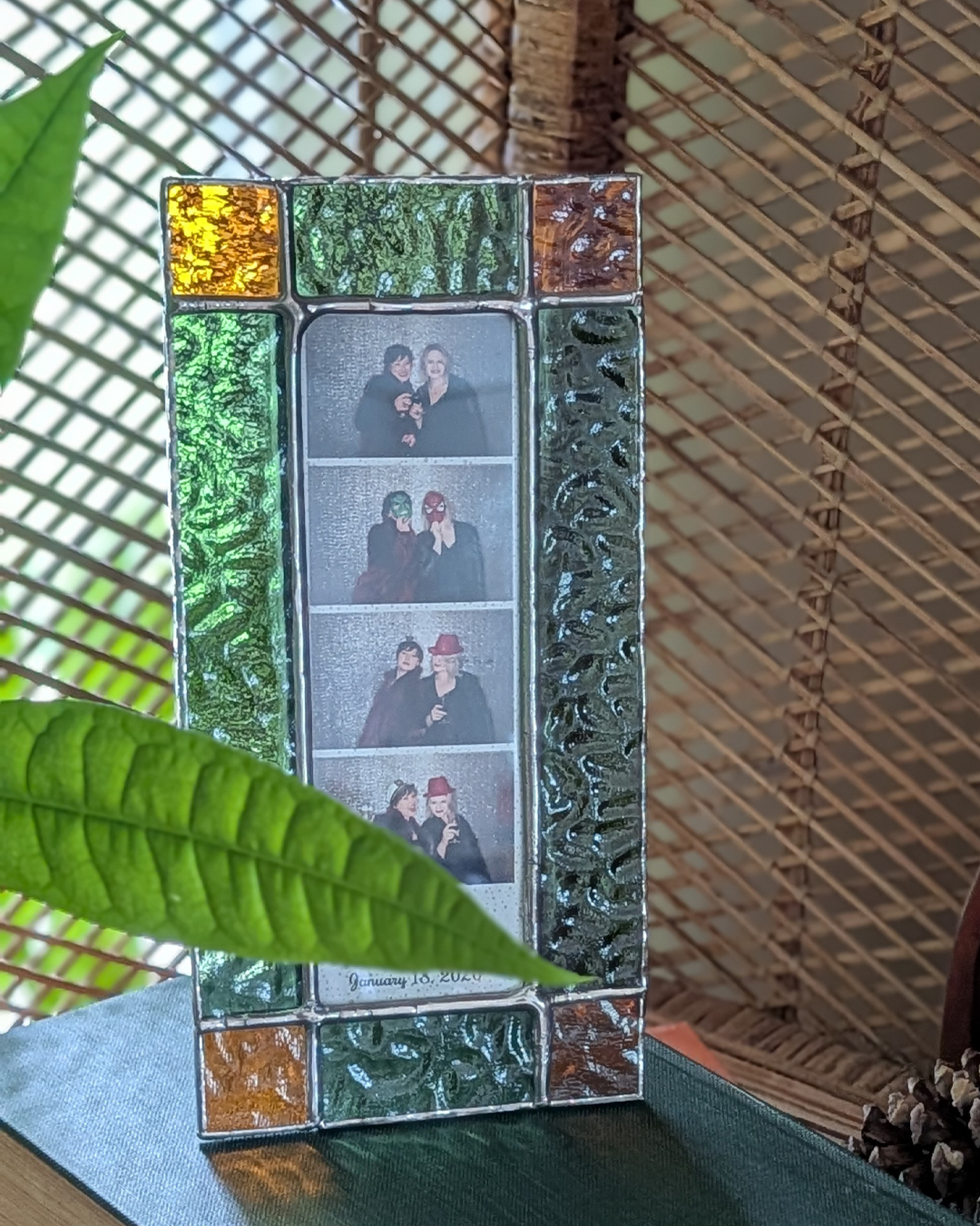 September Stained Glass Photobooth Picture Frames Workshop – One Day Class