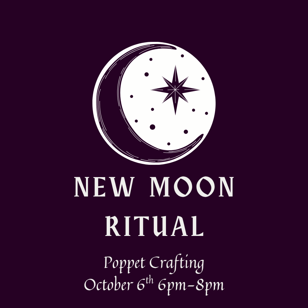 October New Moon Ritual - Poppets