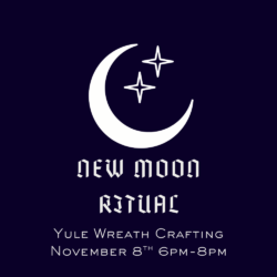 November New Moon Ritual - Yule Wreaths