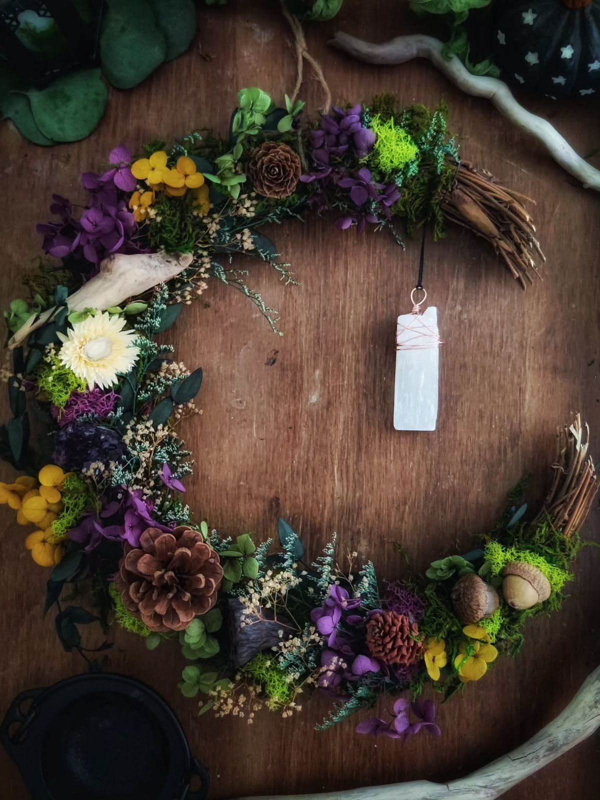 November New Moon Ritual - Yule Wreaths - Image 2